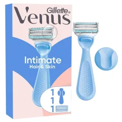 Gillette Venus - Satin Care Rasierer für den Intimbereich - 1 Klinge, 1 Stück