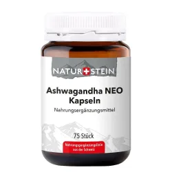 Naturstein Ashwagandha Neo Kaps Glas 75 Stk