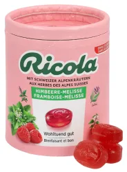 Ricola, Ricola Kräuterbonbons Himbeere Melisse ohne Zucker mit Stevia Ds 100 g