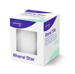 Rhena Star elastische Binde 6cm x 5m weiss (1 Stk)