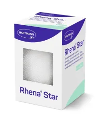 Rhena Star elastische Binde 8cm x 5m weiss (1 Stk)