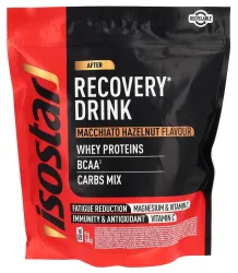 isostar, Isostar Long Energy Power Recovery 450 g Macchiato Hazelnut Getränkepulver Braun, Herren, Größe: 0
