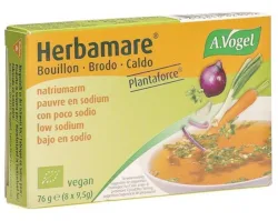 A. Vogel Herbamare Bouillon Plantaforce natriumarm Würfel (8 x 9.5g)