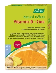 A. Vogel A.Vogel Toffees Orangen-Ingwer mit Vitamin-D+Zink 115g