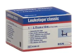 Leukotape classic Pflasterband schwarz, 10mx3.75cm (1 Stk)