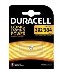 DURACELL Knopfbatterie Specialty 392/384 V392, V384, SR41W, 1.5V