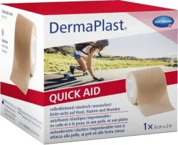 DermaPlast QuickAid 6cmx2m hautfarbig (1 Stk)