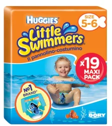 Huggies Little Swimmers Schwimmwindeln S 5-6 12-18 kg 11 Stück