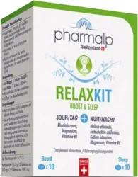 PHARMALP RELAXKIT Boost & Sleep Tabl Blist 20 Stk