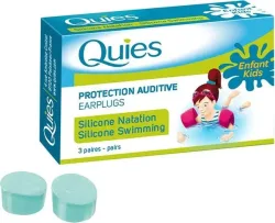 Quies Wassergehörschutz Silikon Kinder (3x2 Stk)