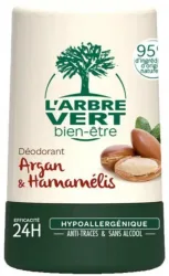 L'ARBRE VERT Öko Deodorant Argan & Hamamelis (50ml)