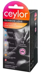 Ceylor - Ceylor Rainbow Love Kondome, 15 Stück