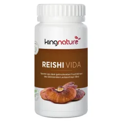 kingnature REISHI VIDA Kapseln, 300mg, Bio Sporen (120 Stk)