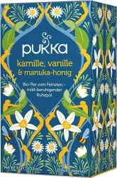 Pukka Kamille, Vanille & Manuka-Honig Tee Bio (20 Beutel)