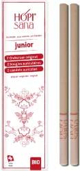 HOPISANA Ohrenkerzen rot Kinder 2 Stk