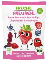 FRECHE FREUNDE Fruchtchips, roter Beerenmix (10g)