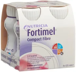 Fortimel Compact Fibre Erdbeere (4x125ml)
