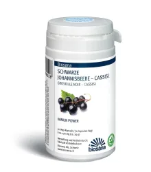 Biosana Schwarze Johannisbeere plus Kapseln (70 Stk)