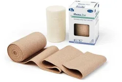 Rhena Star Elastische Binden 6cmx5m weiss offen (10 Stk)