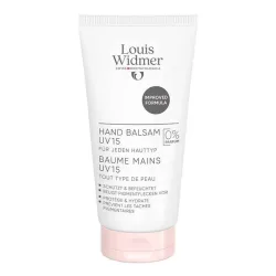 Louis Widmer Hand Balsam Uv15 ohne Parfum Tb 75 ml