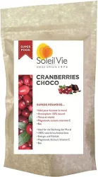 Soleil Vie Bio Schokolade Cranberries (110g)
