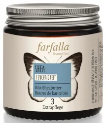 farfalla - Shea,Bio-Sheabutter,Feuchtigkeit, 100  ml