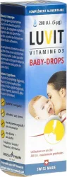 LUVIT Vitamin D3 Baby-Drops Tropfflasche (10ml)