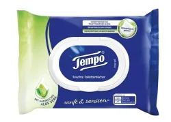 Tempo Feuchte Toilettentücher Sanft & Sensitiv (42 Stk)