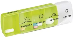 Anabox Medidispenser compact Tagesbox, grün (1 Stk)