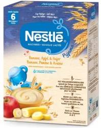 Nestlé Milchbrei Pyjama Banane, Apfel & Hafer, ab 6 Monaten (450g)