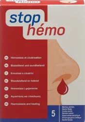 stop hémo blutstillende Watte steril (5 Stk)