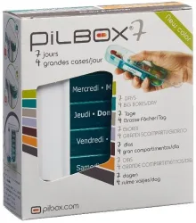 PiLBOX 7 Medikamentenspender 7 Tage D/F (1 Stk)