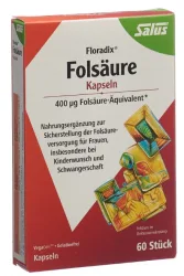 Floradix Folsäure Kapseln (60 Stk)