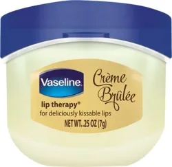 Vaseline Lip Therapy Jar Lippenbalsam 7 g Creme Brulee