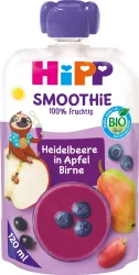 HiPP Bio Smoothie Heidelbeere in Apfel Birne Btl 120 ml