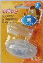 NUBY Finger-Zahnb&uuml;rste mit Aufbewahrungsbox