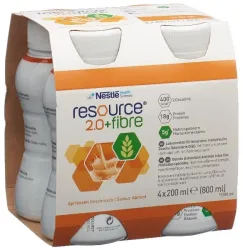 Resource 2.0 Fibre Drink Aprikose (4x200ml)