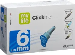 Mylife PI-APS Clickfine Pen Nadeln 6mm 31G (100 Stk)
