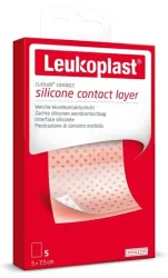 Leukoplast cuticell contact Wund-Primärauflage, 5x7.5cm (5 Stk)