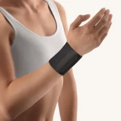 Bort Handgelenkbandage Velcro 8cm Gr3 -22cm schwarz