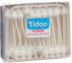 Tidoo Wattestäbchen Bio (50 Stk)