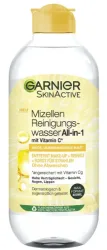 Garnier - Mizellen Reinigungswasser All-in-1 mit Vitamin C*, Gar Mic.wat Vitc B400ml Ger, 400 ml