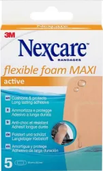 3M Nexcare flexible foam Maxi active 50x101mm (5 Stk)