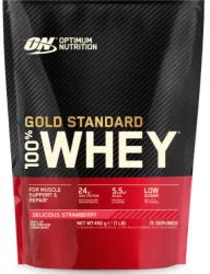 OPTIMUM 100% Whey Gold Standard Strawberry (450g)