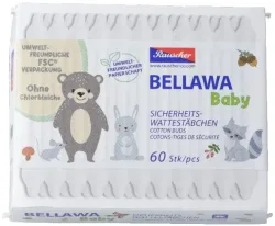 BELLAWA Baby Sicherheitswattestäbchen (60 Stk)