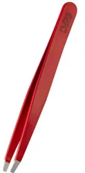 Rubis Pinzette gerade, rot, Inox