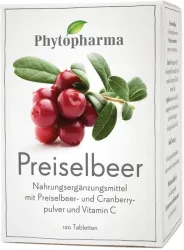 Phytopharma Preiselbeer Tabletten (120 Stk)