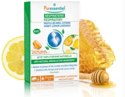 PURESSENTIEL Lutscht Atemwege Honig-Zitrone 20 Stk