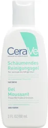 CeraVe - Schäumendes Reinigungsgel, Feuchtigkeitsspendendes Reinigungsgel, 88 ml