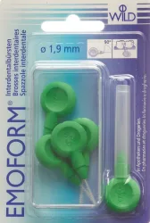 EMOFORM Interdentalbürsten 1.9mm hellgrün (5 Stk)